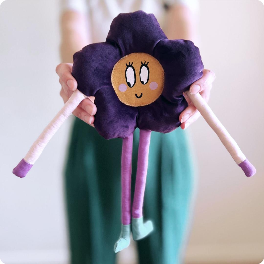 Meet Bloomie — The Handmade Softie You Can Screenprint & Personalise