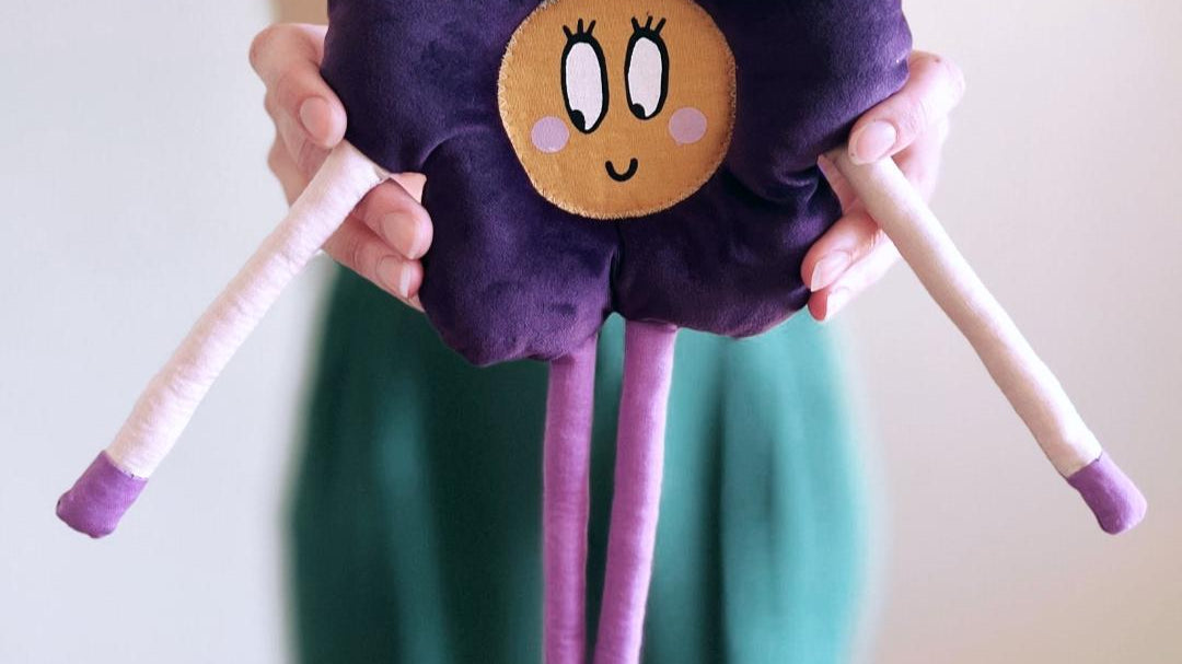 Meet Bloomie — The Handmade Softie You Can Screenprint & Personalise