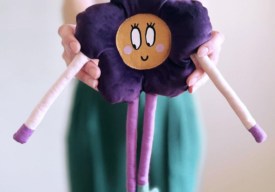 Meet Bloomie — The Handmade Softie You Can Screenprint & Personalise