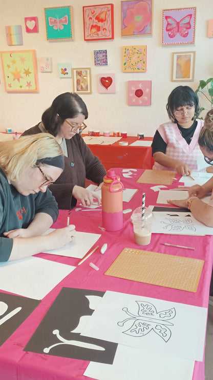 Screenprinting Workshop SJC Art Studios 23 Nov.