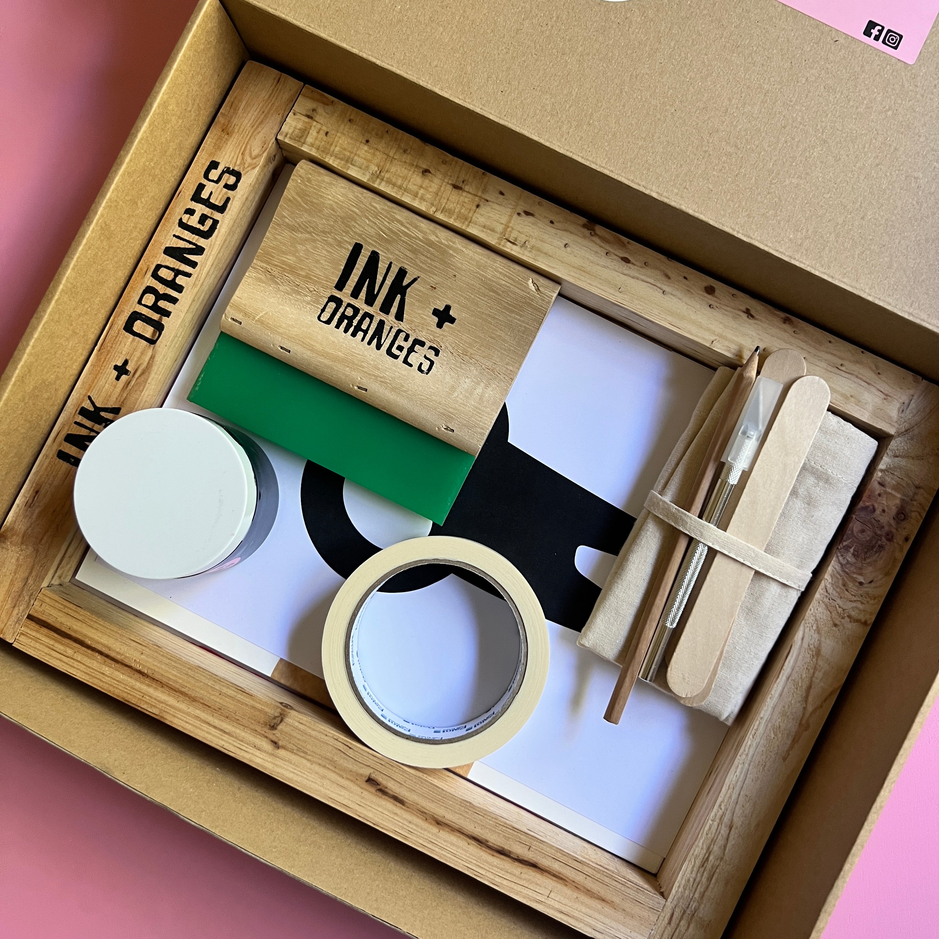 Original Easy Screenprint Kit - Perfect for full t-shirt designs