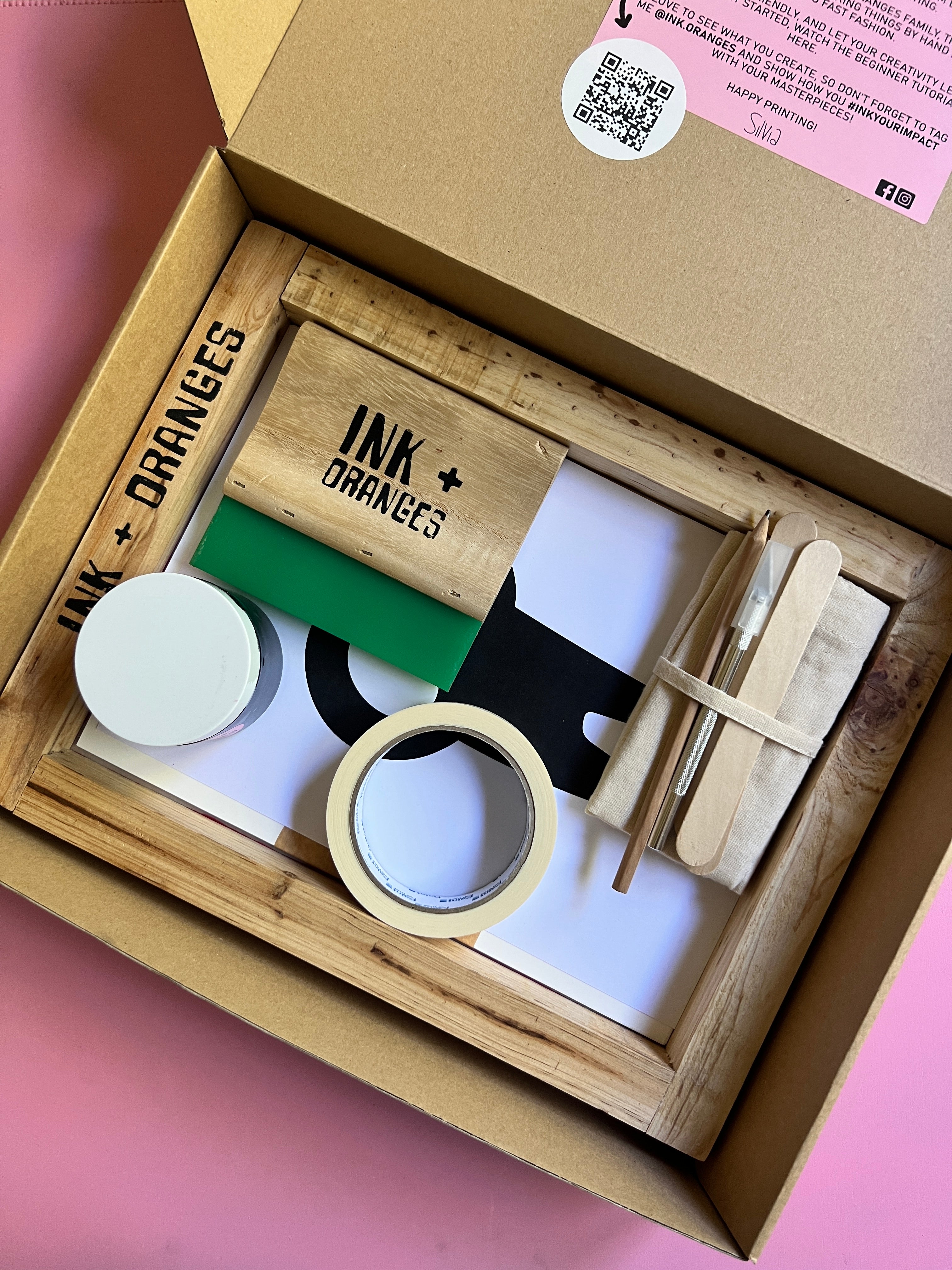 Original Easy Screenprint Kit - Perfect for full t-shirt designs