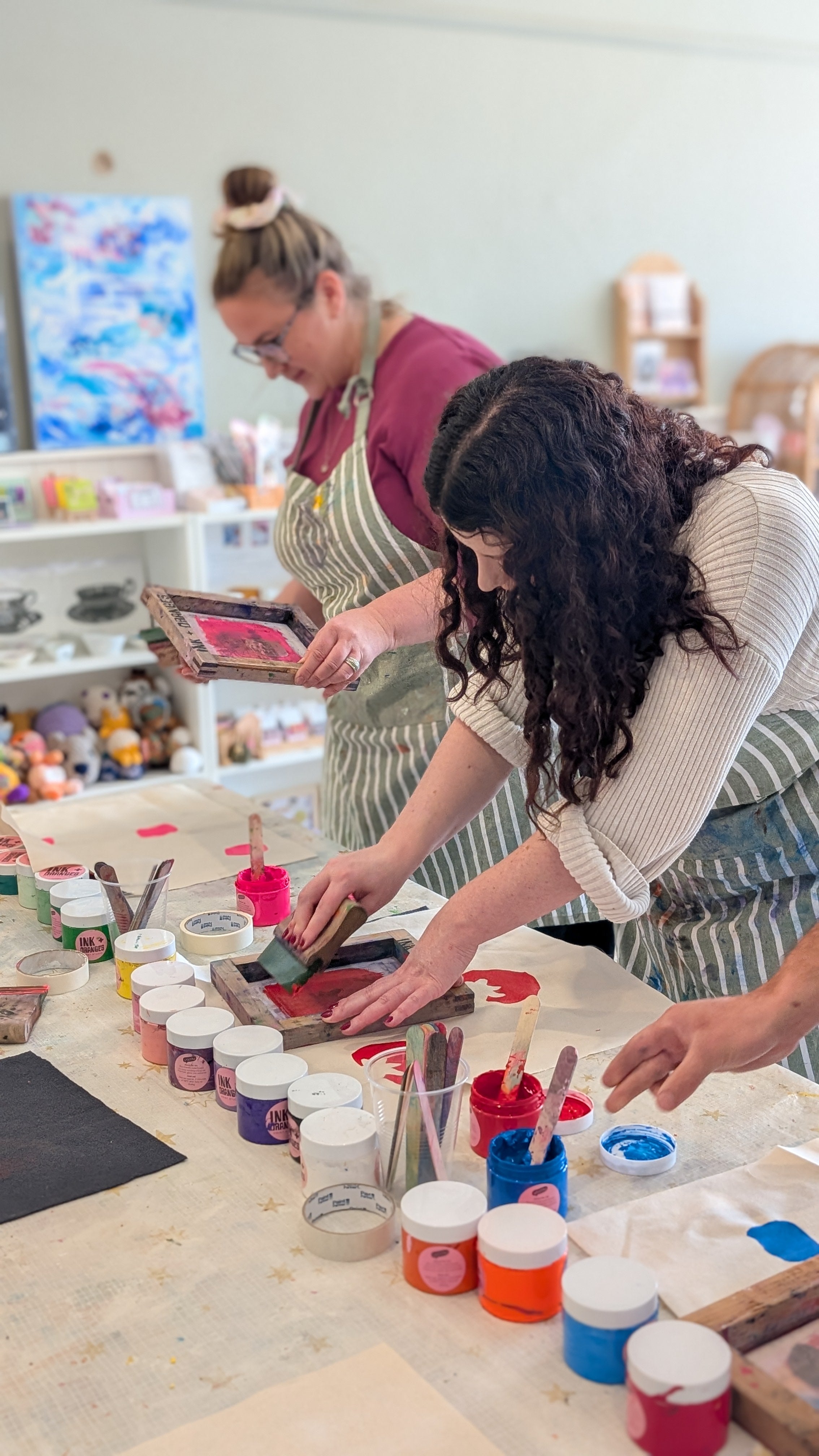 Screenprinting workshop 28 June - SJC Art Studios