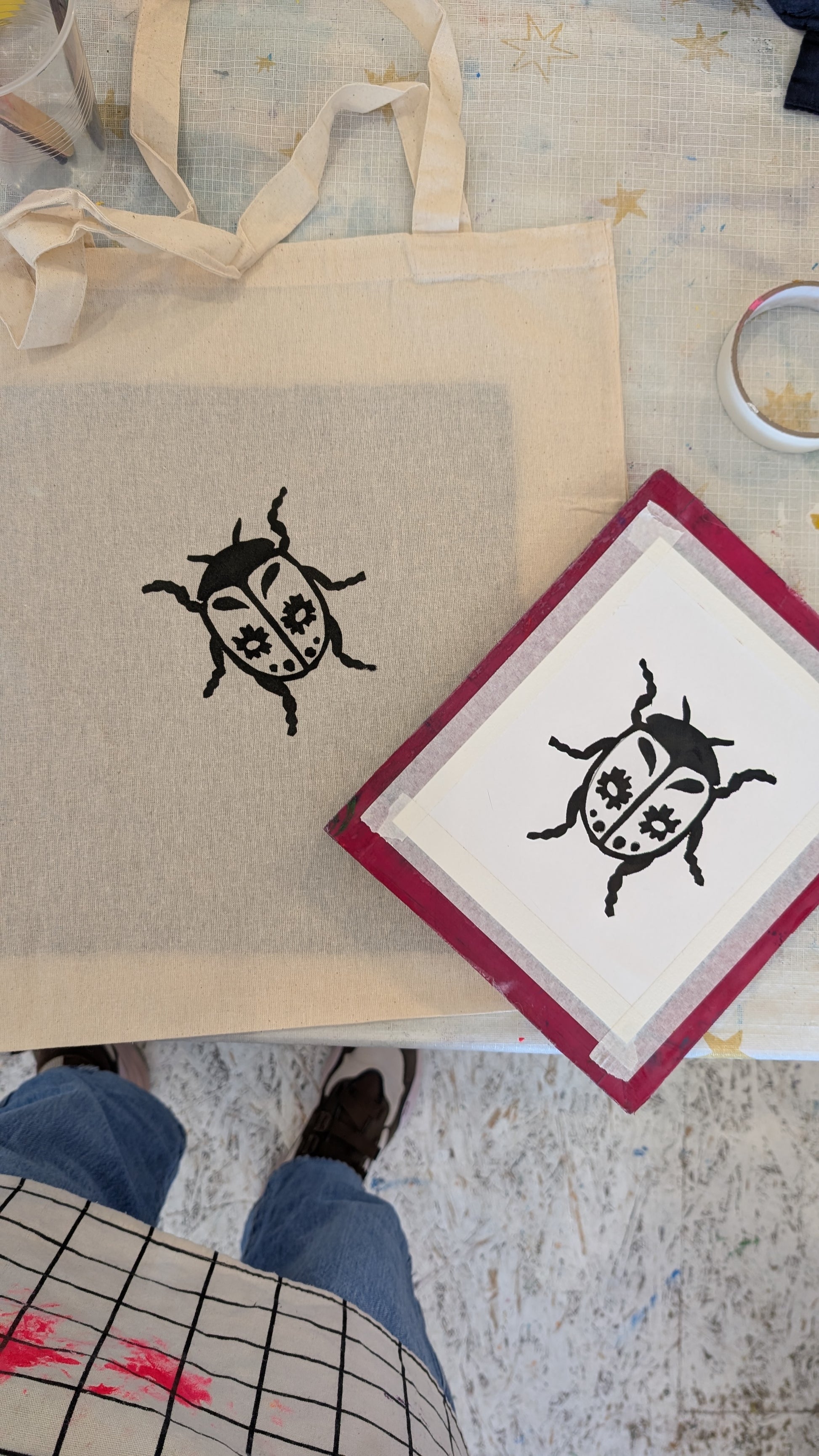 Screenprinting workshop 28 June - SJC Art Studios